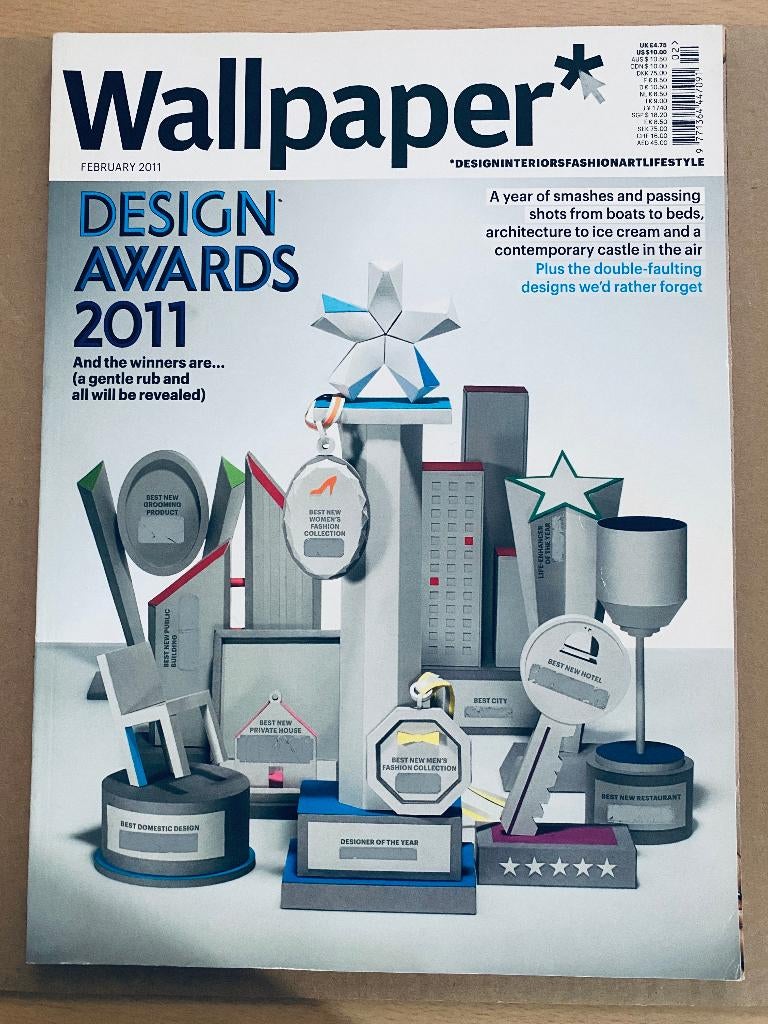 Wallpaper Magazine (UK) 143 - Februari 2011, Boeken, Tijdschriften en Kranten, Zo goed als nieuw, Glossy, Ophalen of Verzenden