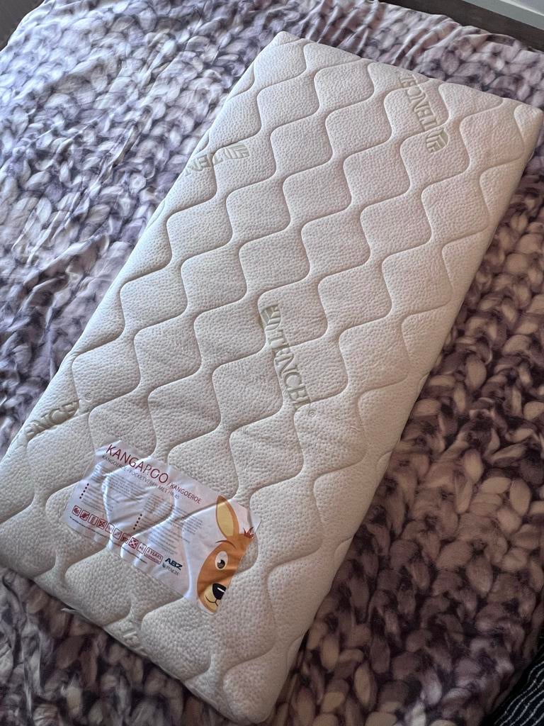 Kangaroo Pocket Tencel matras HR 40 voor ledikant 60x120cm, Kinderen en Baby's, Babywiegjes en Ledikanten, Ophalen, Zo goed als nieuw
