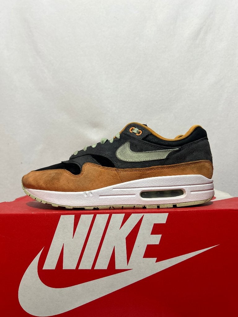 ALS NIEUW! Maat 43 - Nike Air Max 1 Duck Honeydew, Kleding | Heren, Overige kleuren, Verzenden, Nike, Nike