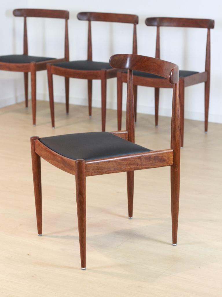 vintage design stoelen, Ophalen, Gebruikt, Twee, Zwart