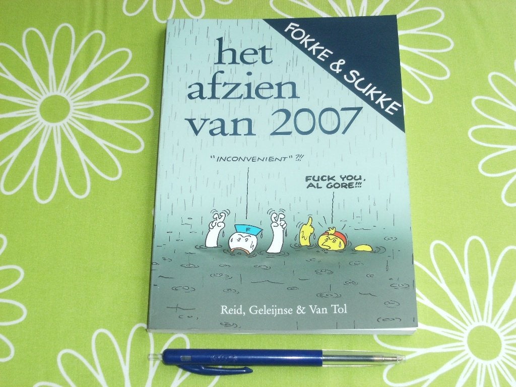 Fokke en Sukke - het afzien van 2007, Eén stripboek, Ophalen of Verzenden, Zo goed als nieuw, Reid, Geleijnse & Van Tol