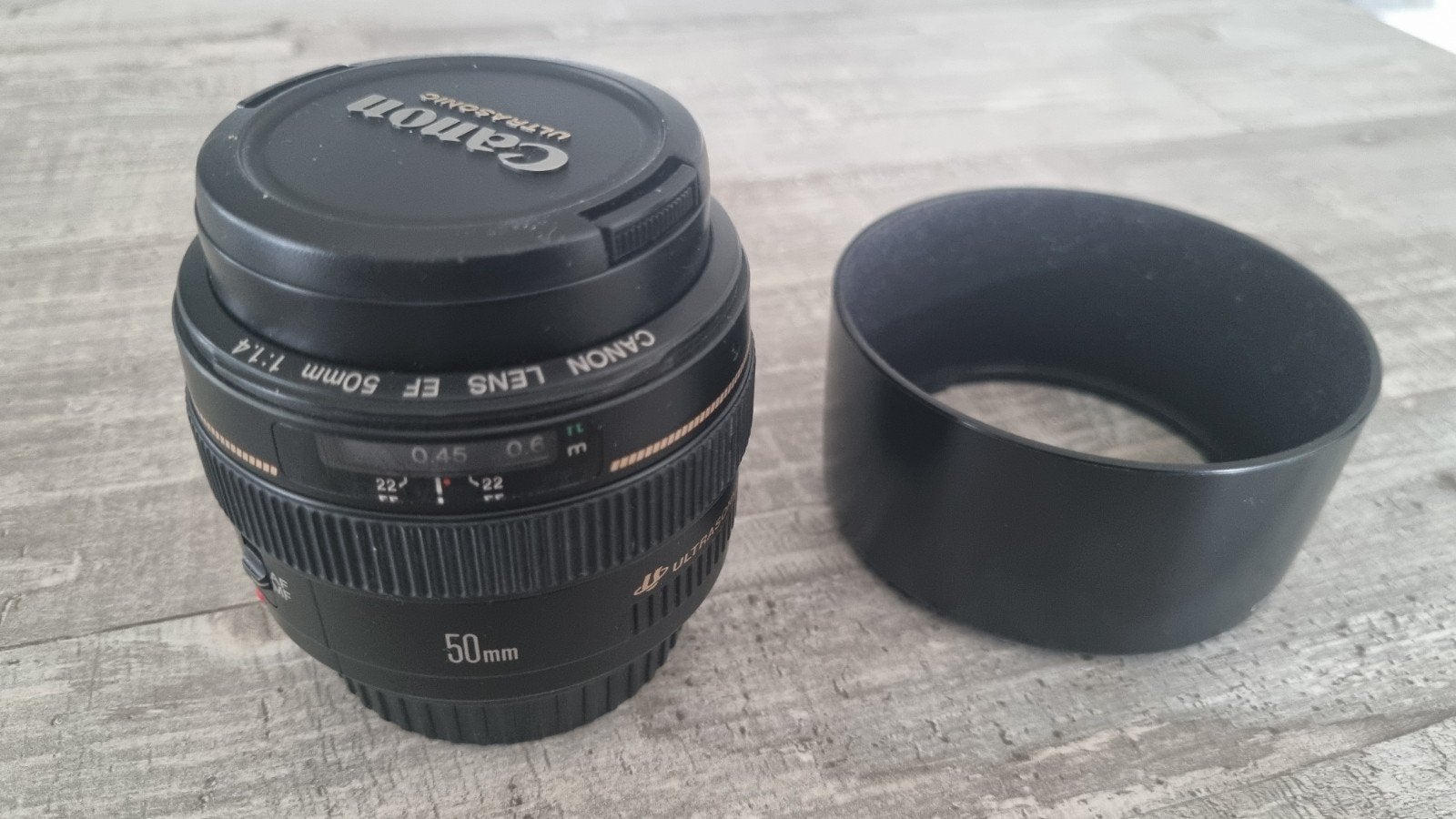 Canon 50mm F1.4 EF, Gebruikt, Canon, Autofocus, Ophalen of Verzenden