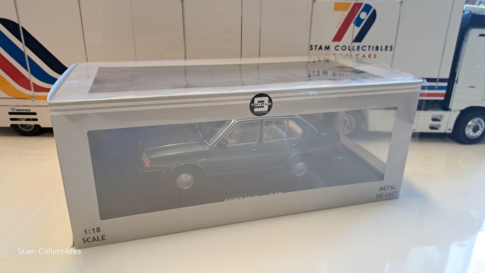 Triple9 Volvo 340 Green Metallic, Overige merken, Auto, Ophalen of Verzenden, Zo goed als nieuw