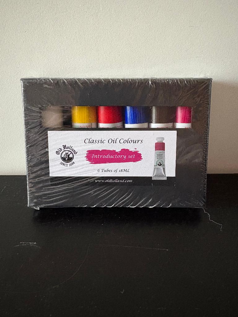 Old Holland Olieverf set INTRODUCTION 6X18ML - nieuw 6 tubes, Hobby en Vrije tijd, Schilderen, Ophalen of Verzenden, Nieuw, Olieverf