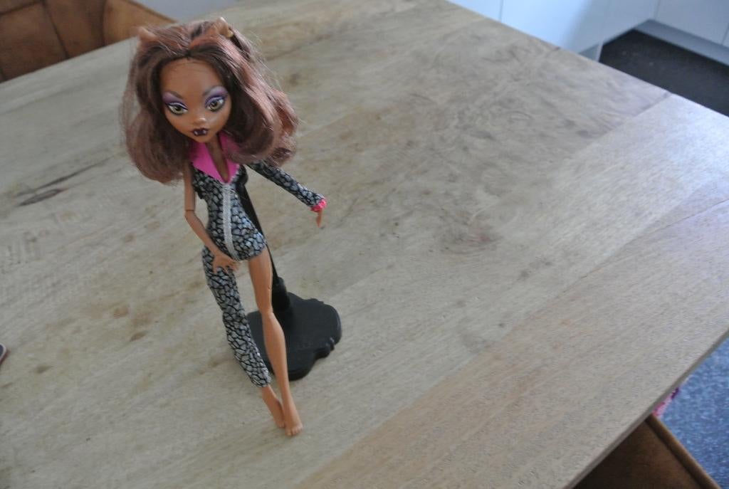 Barbie Monster High Clawdeen Wolf / nr 188, Ophalen of Verzenden, Zo goed als nieuw, Pop
