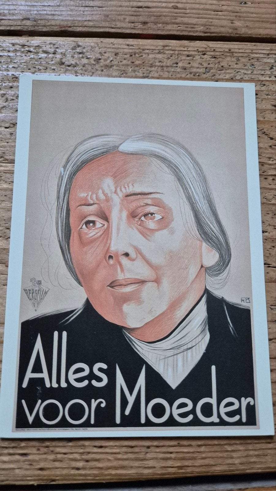 Vintage Boomerang Freecard "Alles voor Moeder", Ophalen of Verzenden, 1980 tot heden, Ongelopen, Sterren en Beroemdheden