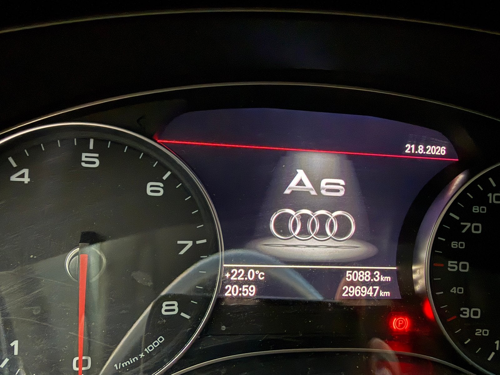 Audi a6, Ophalen, Audi