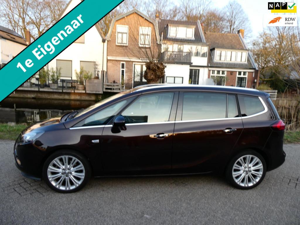 Opel Zafira Tourer 1.6 Cosmo 170pk 1e eig. Clima Leder Navi, Auto's, Opel, Bedrijf, Te koop, Zafira, ABS, Airbags, Airconditioning