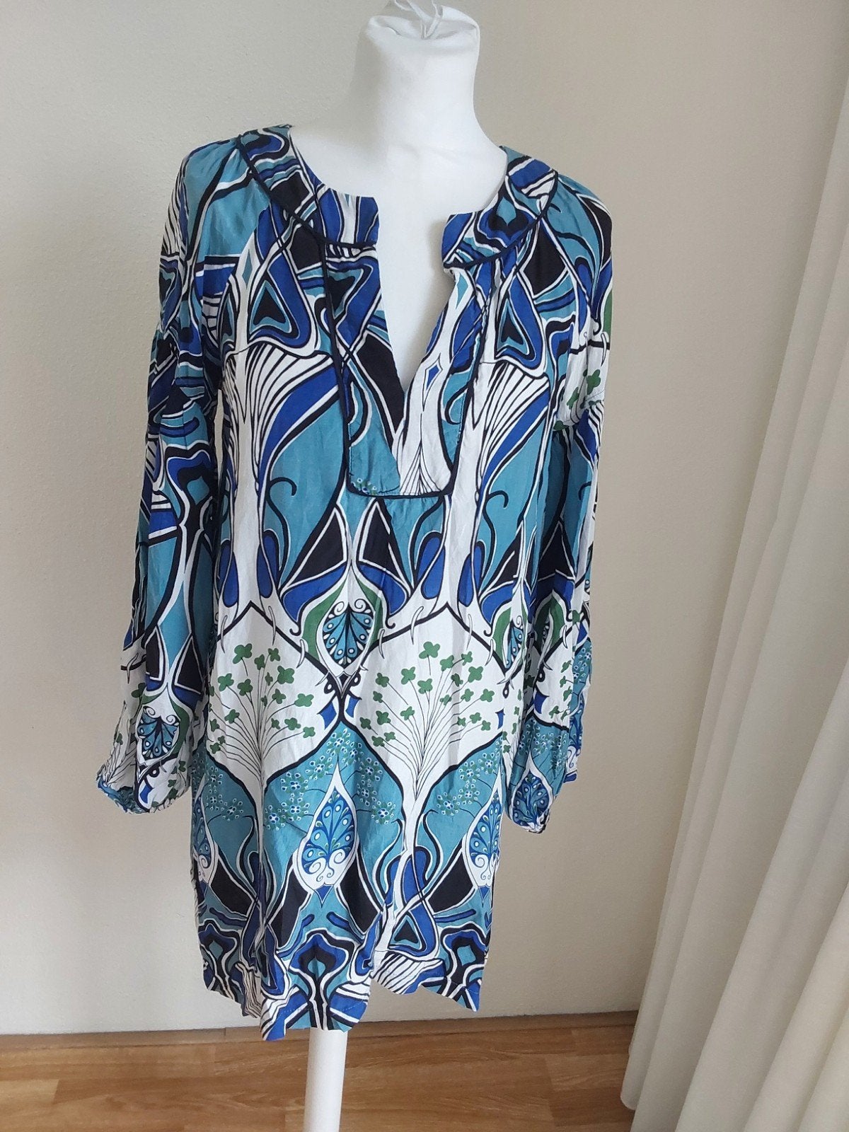 Prachtige tuniek van Dept maat M, 100% viscose. Okselm 51cm, Maat 38/40 (M), Zo goed als nieuw, Dept, Verzenden