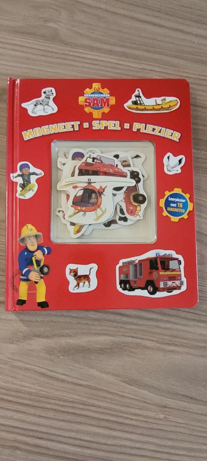 Brandweerman Sam magnetenboek, Ophalen of Verzenden, Zo goed als nieuw, Fictie algemeen