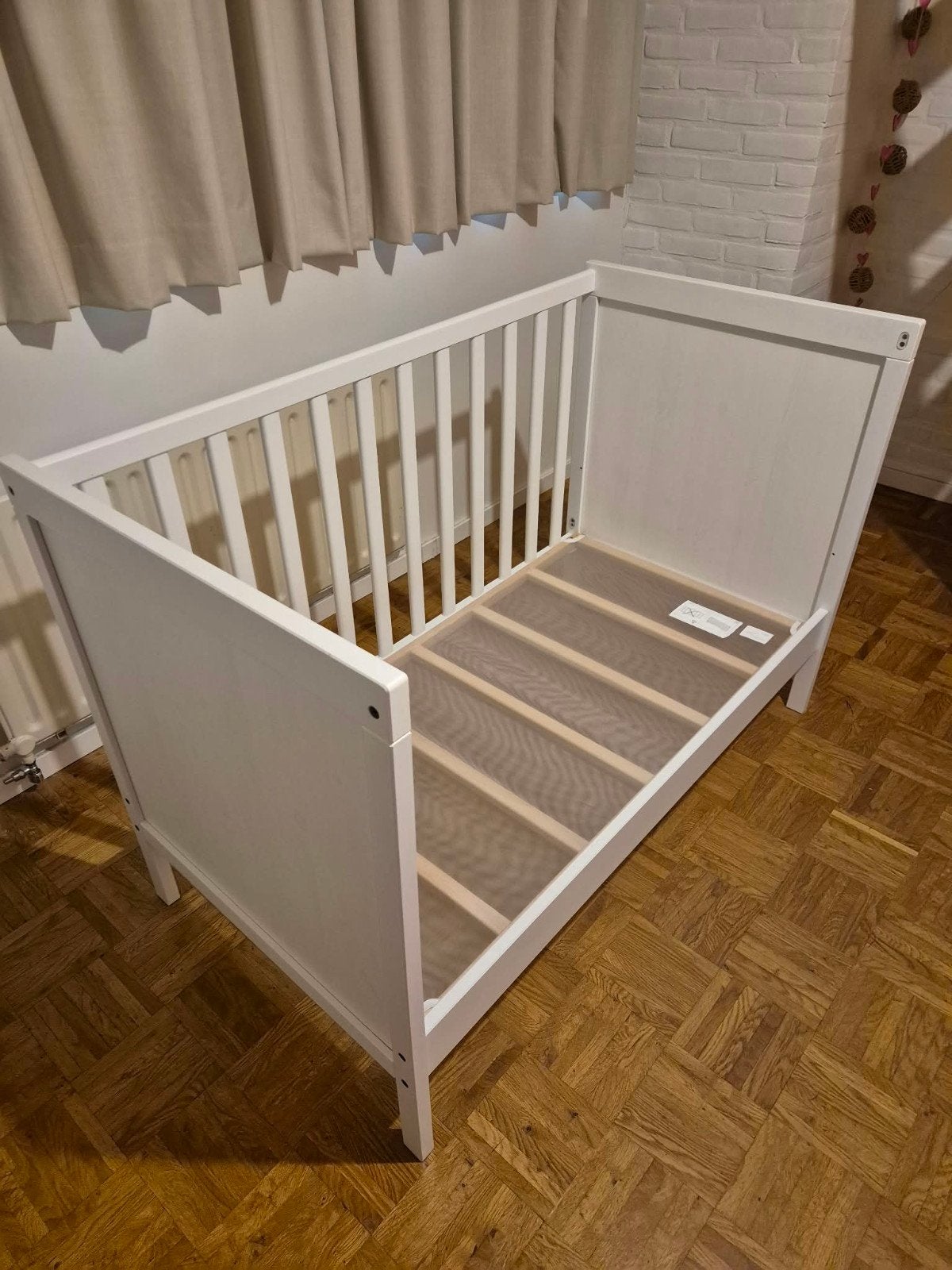 IKEA Sundvik Ledikant - Wit, Ophalen, Zo goed als nieuw, Ledikant