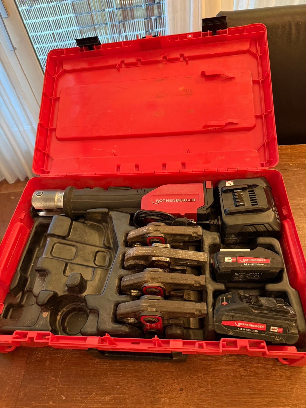 Te koop Rothenberger Romax 4000 set, Doe-het-zelf en Verbouw, Gereedschap | Handgereedschap, Ophalen, Gebruikt