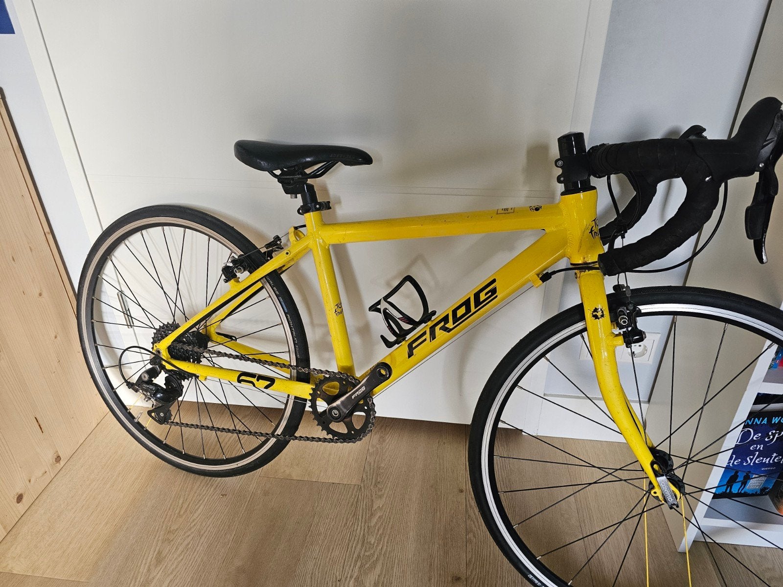 Frog 67 9 speed race/crossfiets 24 inch, Fietsen en Brommers, Fietsen | Racefietsen, Ophalen