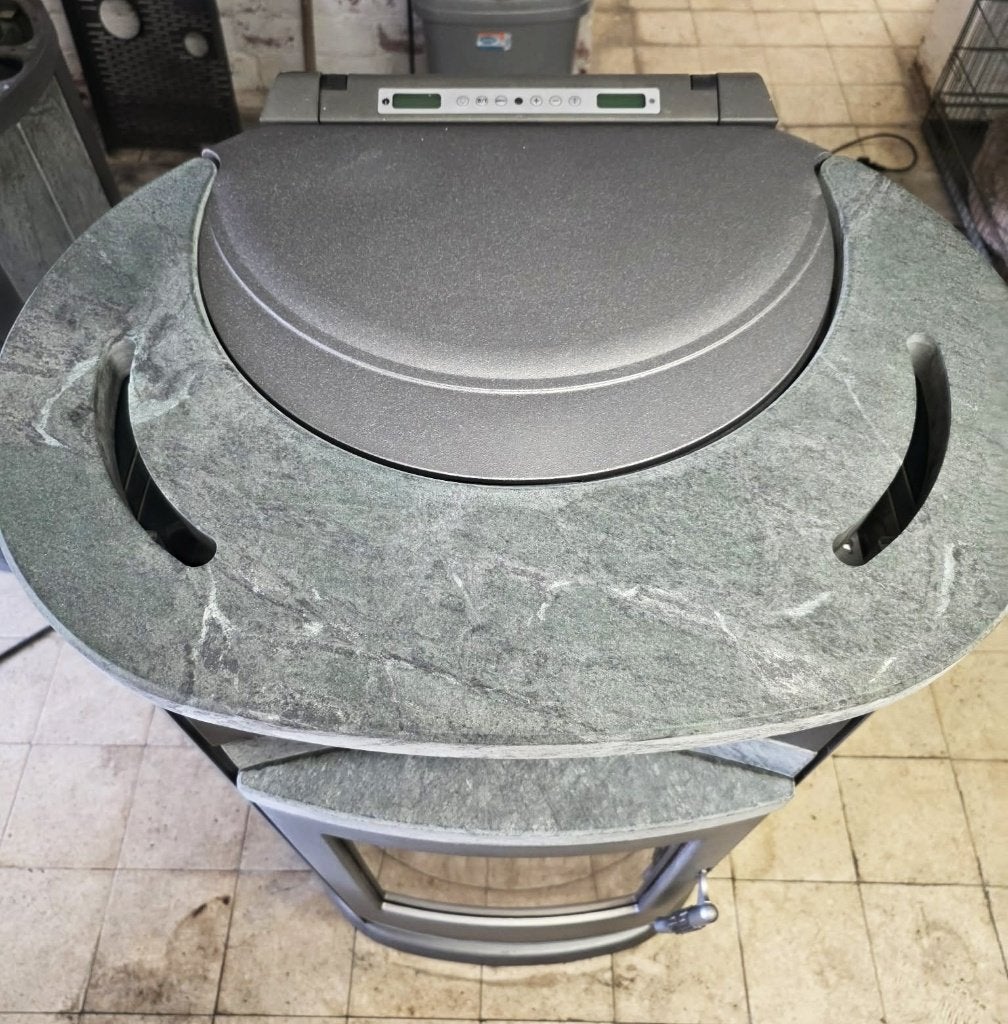 edilkamin polaris 12 kw met kanalisatie, Huis en Inrichting, Ophalen, Overige brandstoffen, Zo goed als nieuw, Pelletkachel