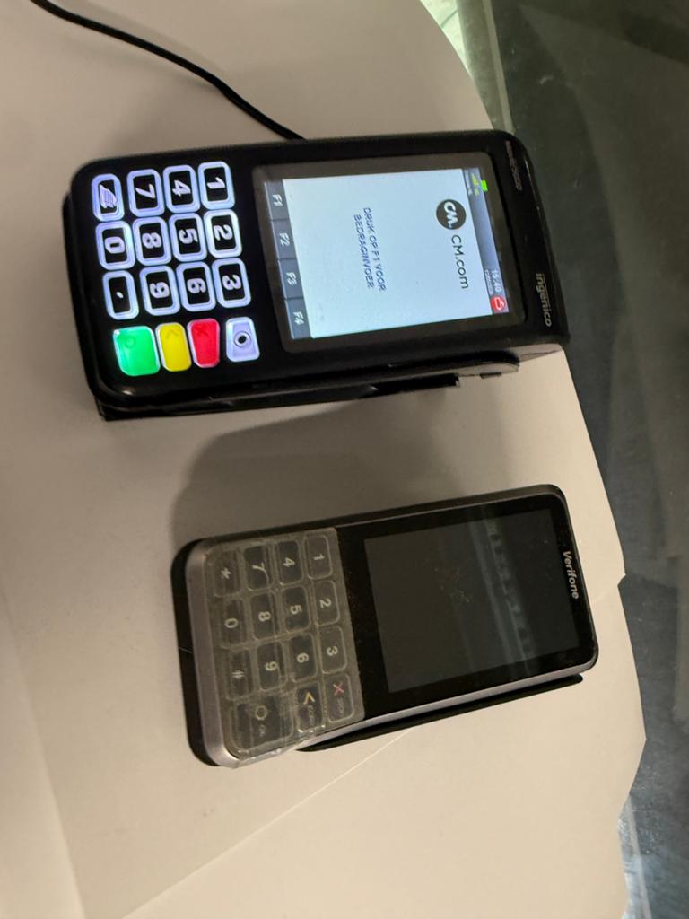 Pin apparat cm 5000 ingenico contactlos met oplader automaat, Ophalen, Overige typen