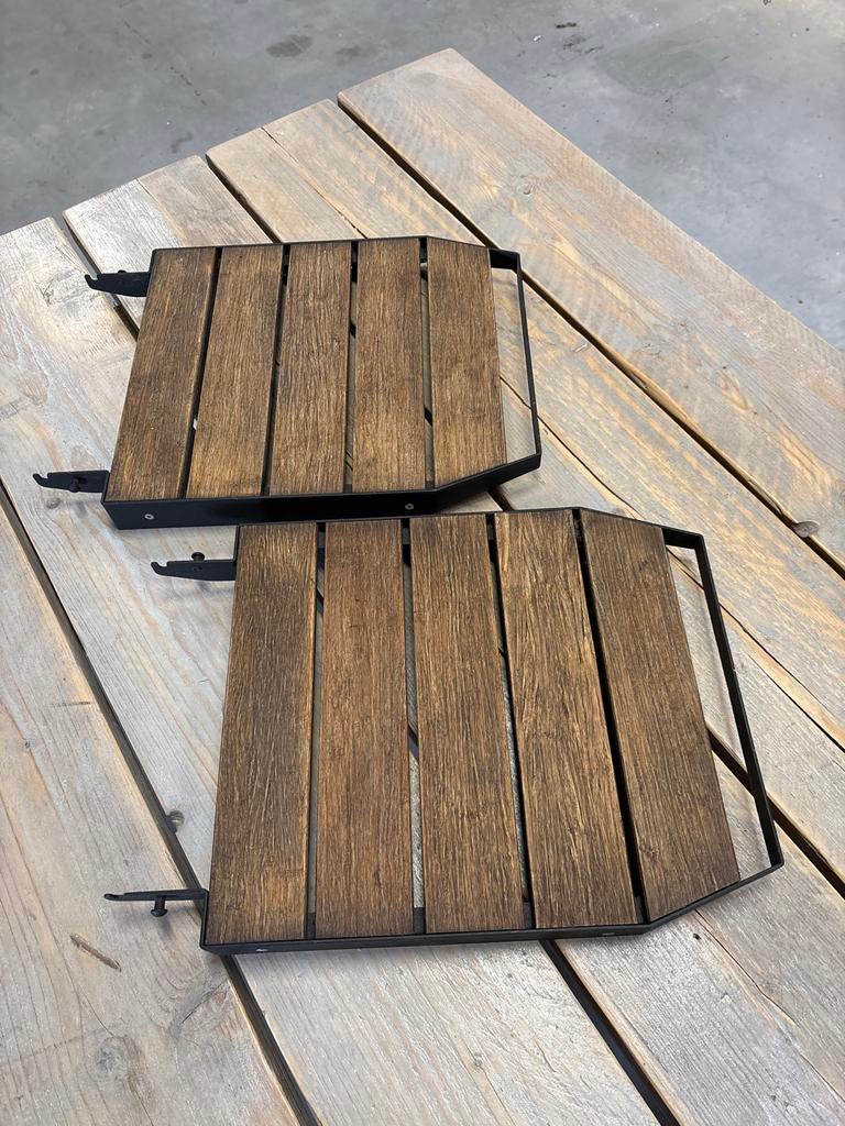 Zijtafels Bastard VX Large - Zo goed als nieuw, Tuin en Terras, Barbecue-accessoires, Zo goed als nieuw, Ophalen of Verzenden