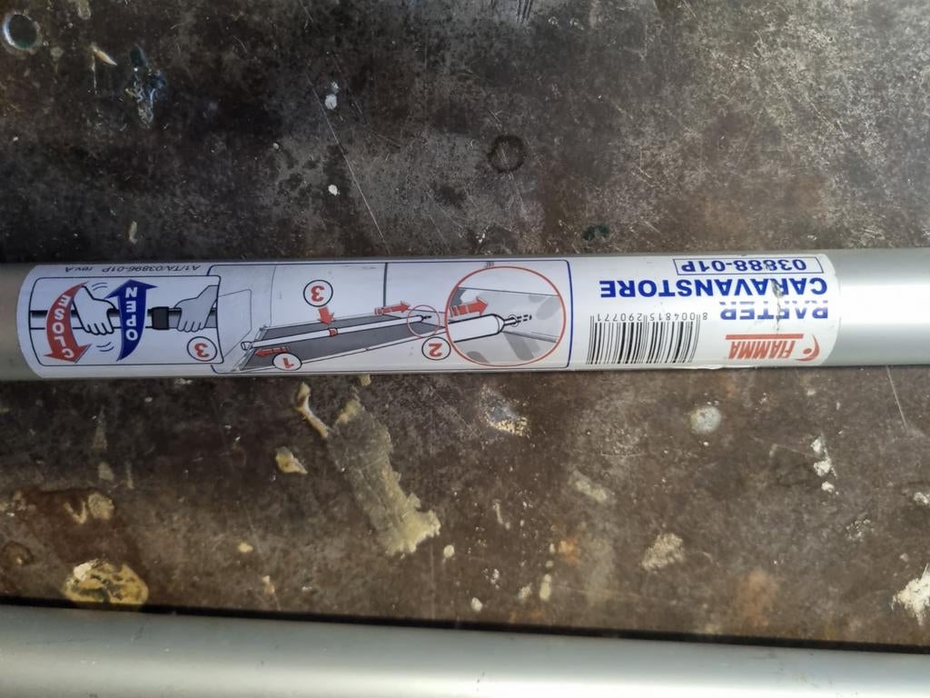 Rafter Fiamma €20,00 twee voor @35,00, Caravans en Kamperen, Ophalen