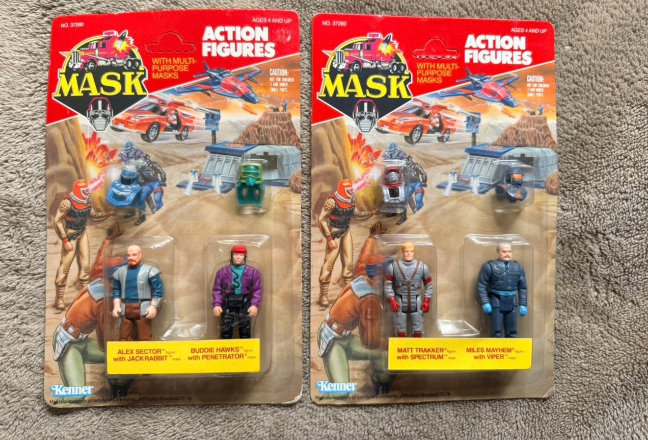 M.A.S.K. Kenner Two Pack MOC unpunched, Verzamelen, Verzenden, Gebruikt