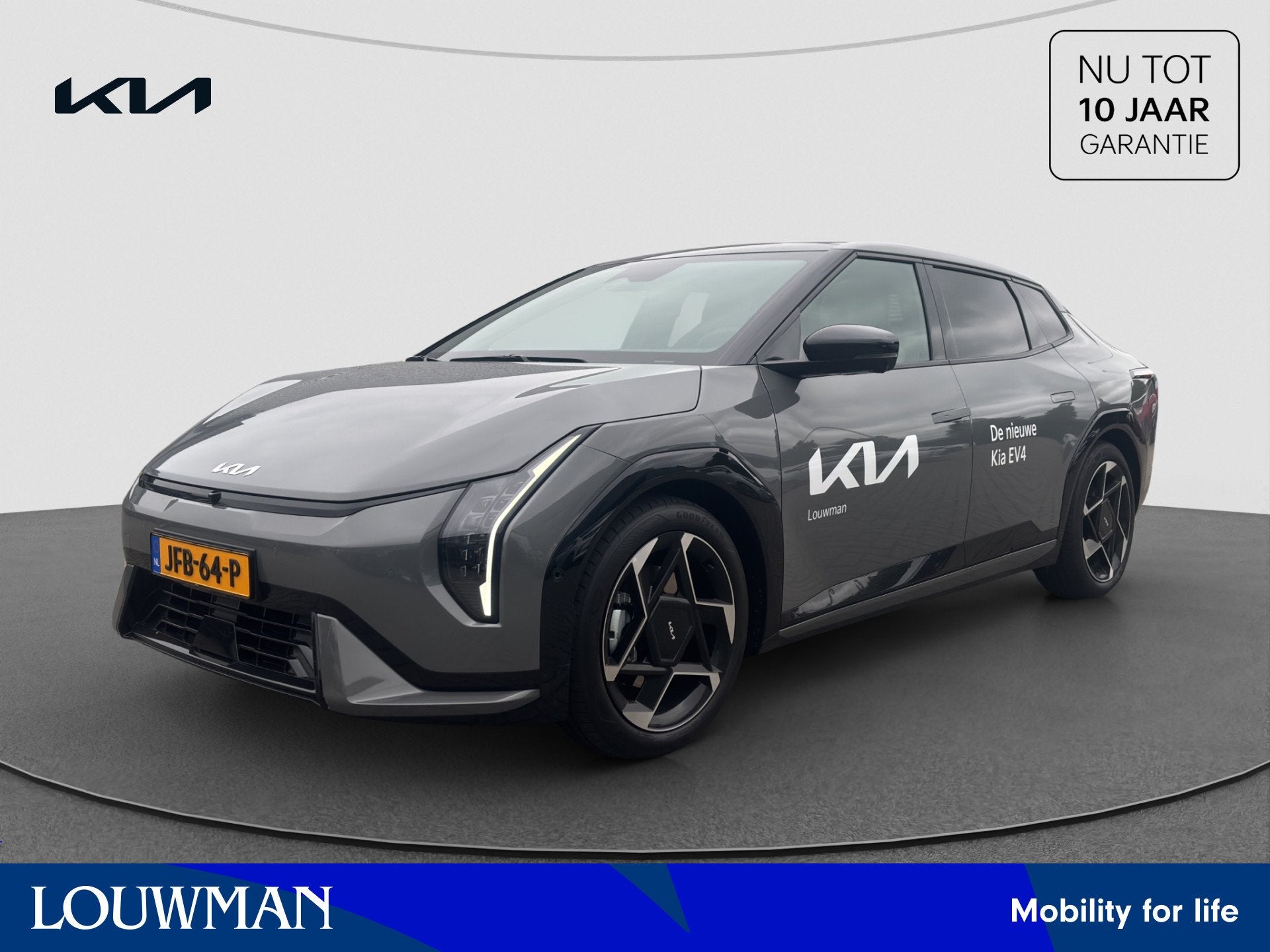 Kia EV4 Fastback GT-PlusLine 81.4 kWh | DEMO | Beschikbaar i, Auto's, Kia, Bedrijf, Te koop, EV4, 360° camera, ABS, Achteruitrijcamera