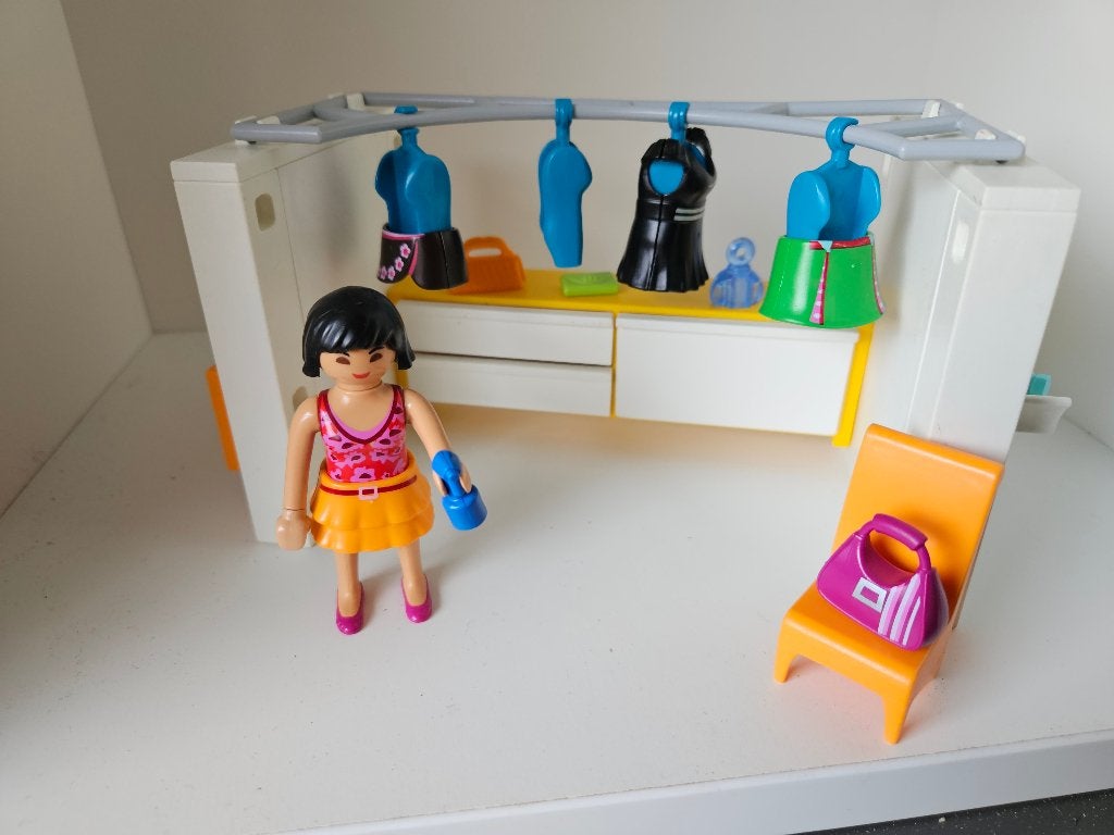 PLAYMOBIL Luxe villa dressing, Ophalen of Verzenden, Gebruikt