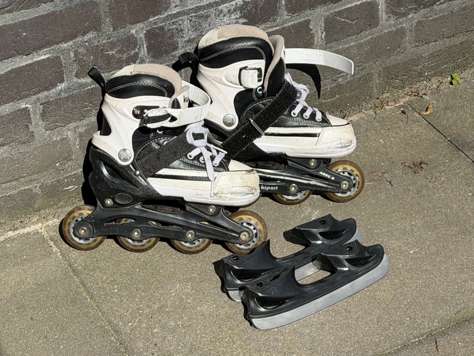 Ksport Abec 3 verstelbare inline skates, maat 30-33, Kinderen, Inline skates 4 wielen, Ophalen, Overige merken