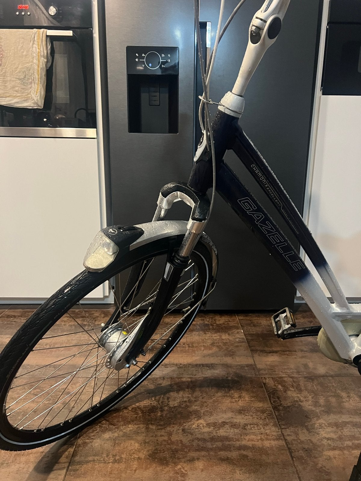 Gazelle Chamonix Excellent Damesfiets, Ophalen, 53 tot 56 cm, Velgrem, Versnellingen