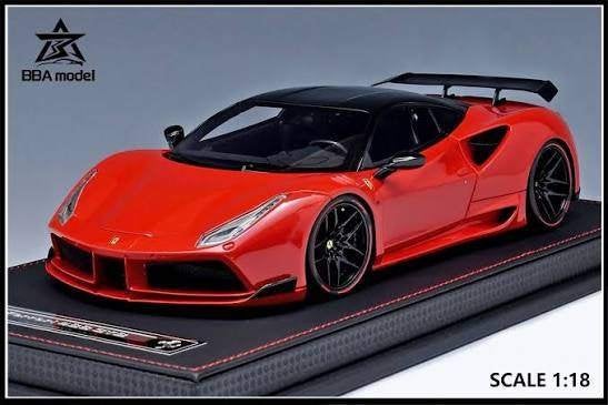 Ferrari 488 GTB Novitec  BBA 1:18 NIEUW ! C4F, Overige merken, ., BBA, Nieuw
