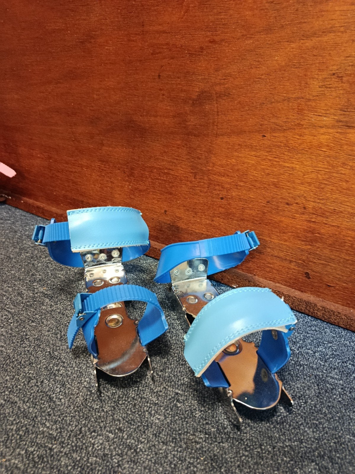 Verstelbare glij-ijzers voor kinderen - Blauw, Ophalen of Verzenden