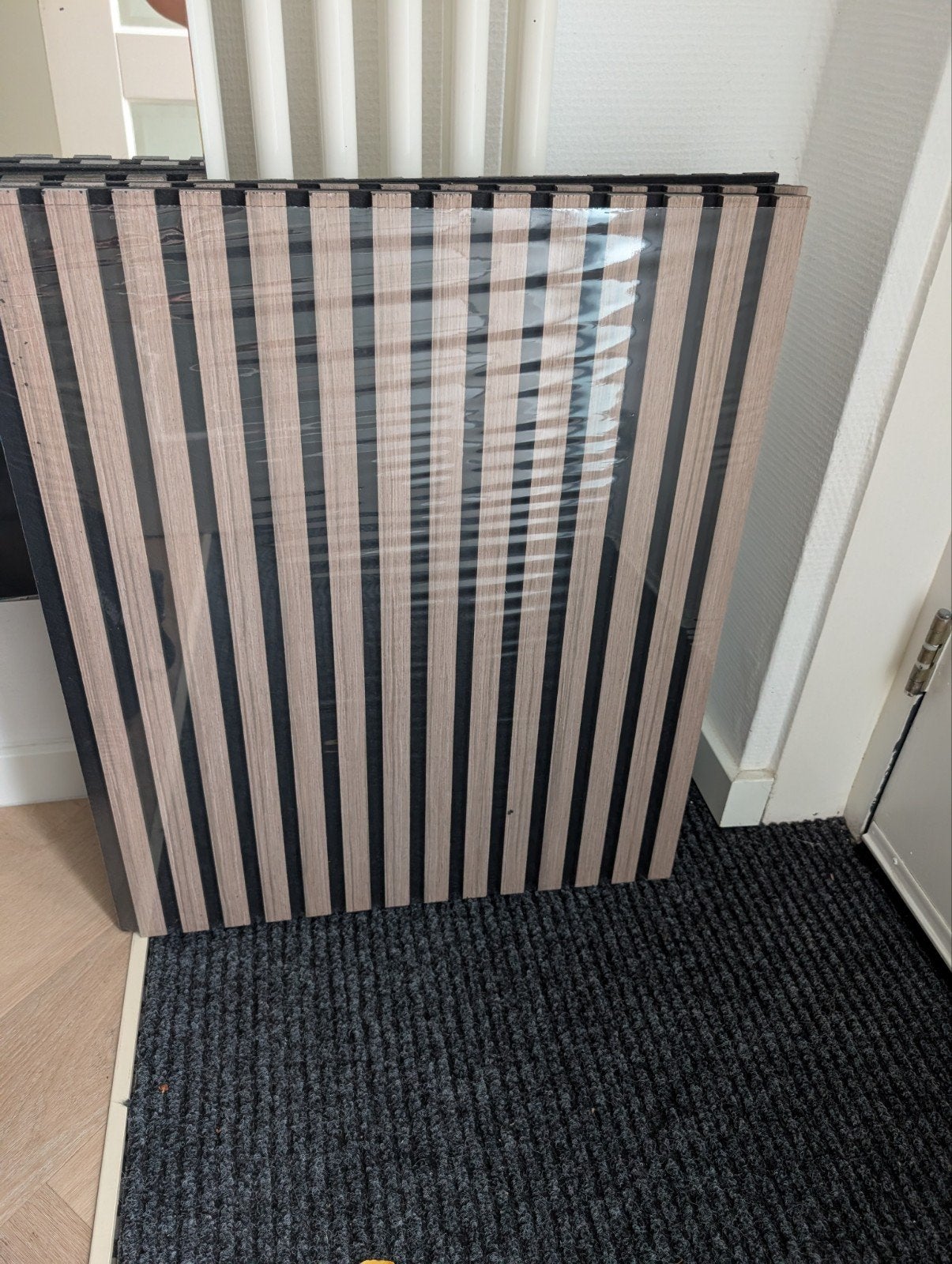 Lattenwand akoestische panelen 56x66 cm, Ophalen, Nieuw