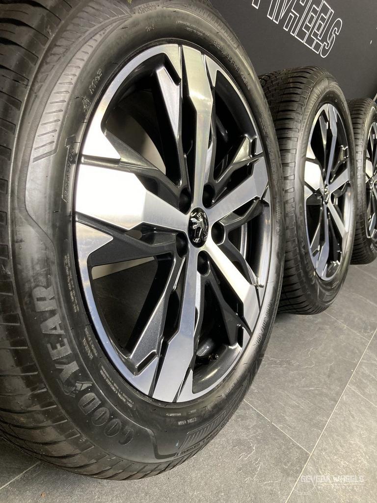 18” originele Peugeot 3008 / 5008 velgen + allseason banden, 18 inch, Gebruikt, -, -