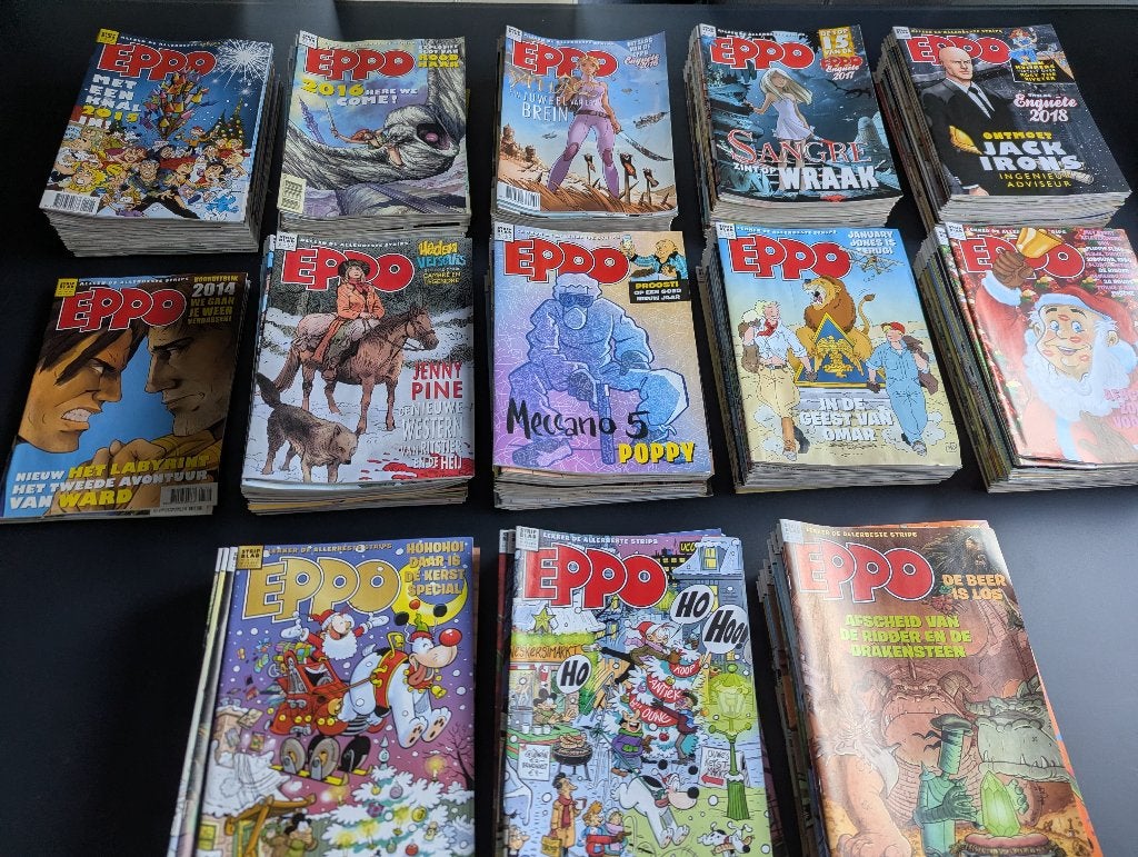 Eppo complete jaargangen 2014 t/m 2024 compleet, Boeken, Complete serie of reeks, Ophalen, Gelezen, Europa