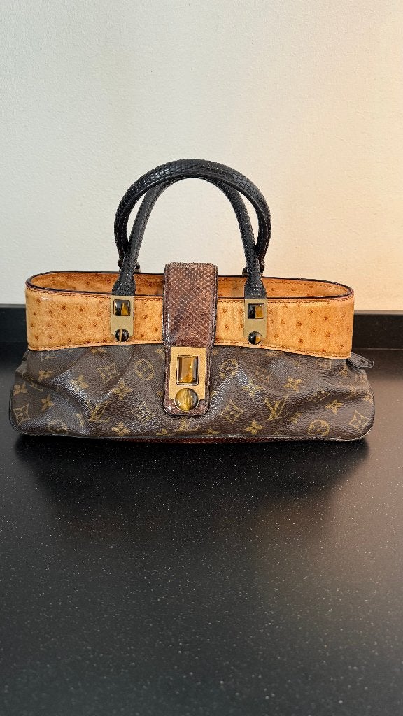 Louis Vuitton Macha Waltz — Limited Edition Fall/Winter 2005, Ophalen, Zo goed als nieuw, Bruin, Handtas