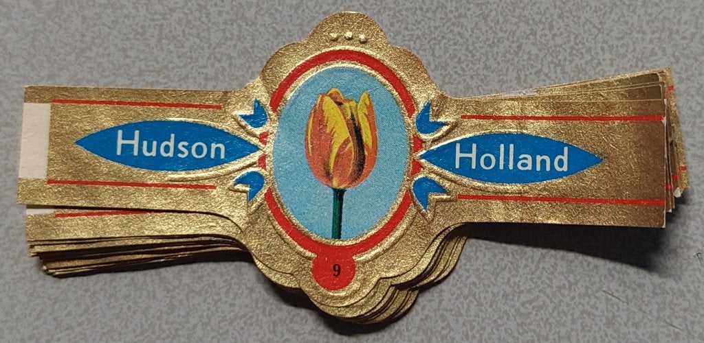 Sigarenbandjes, Verzamelen, Rookartikelen, Aanstekers en Luciferdoosjes, Ophalen of Verzenden, Gebruikt, Sigarenbandjes