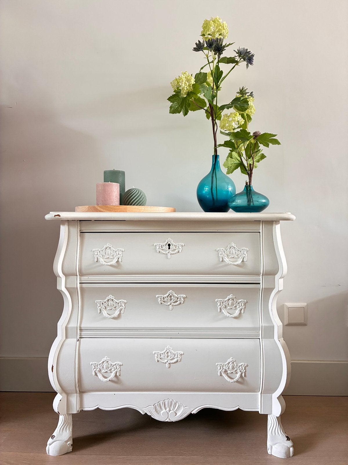Harstikke leuk vintage ladekastje, Huis en Inrichting, Kasten | Ladekasten, Ophalen, Vintage, 50 tot 100 cm, Zo goed als nieuw