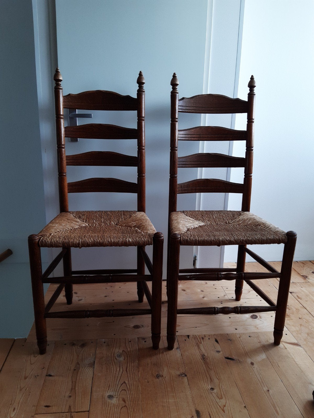 4Staphorster stoelen model Punthorst, eiken, Ophalen