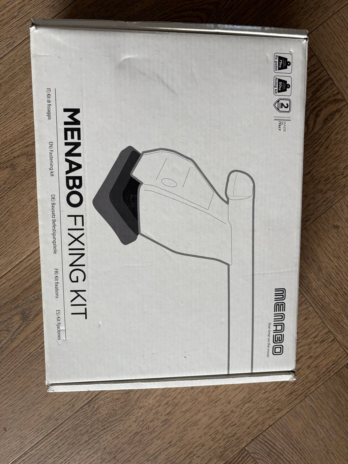 Menabo Fixing Kit, Ophalen, Gebruikt