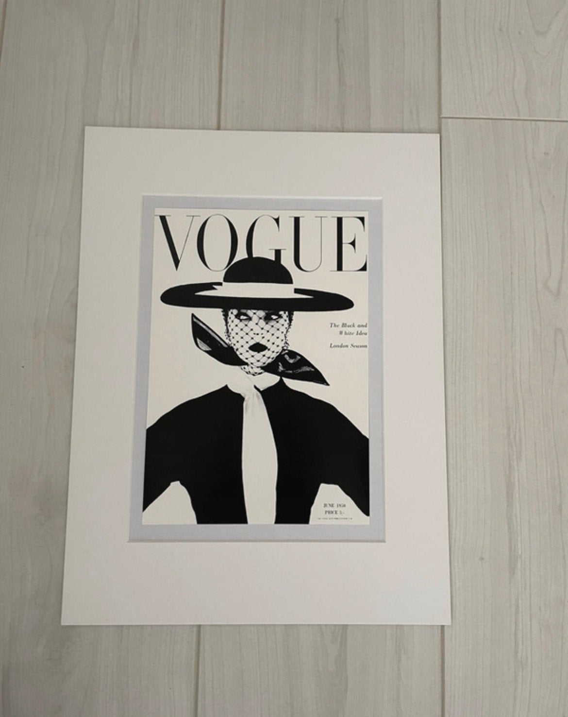 Vogue cover, afmeting 30x40, Ophalen of Verzenden, Nieuw, 30 cm, 40 cm