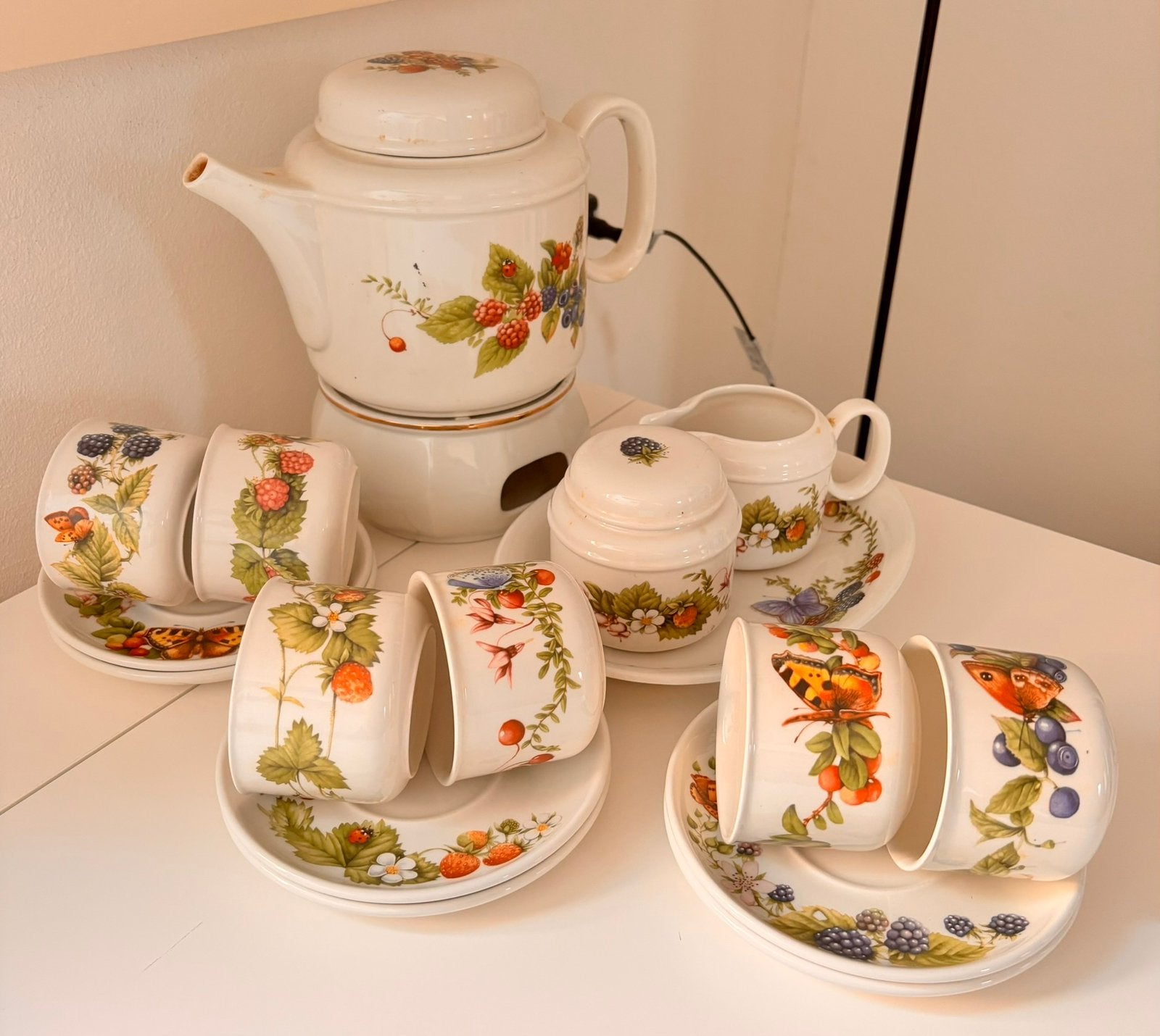 Marjolein Bastin theeservies., Ophalen, Overige typen, Zo goed als nieuw, Overige stijlen