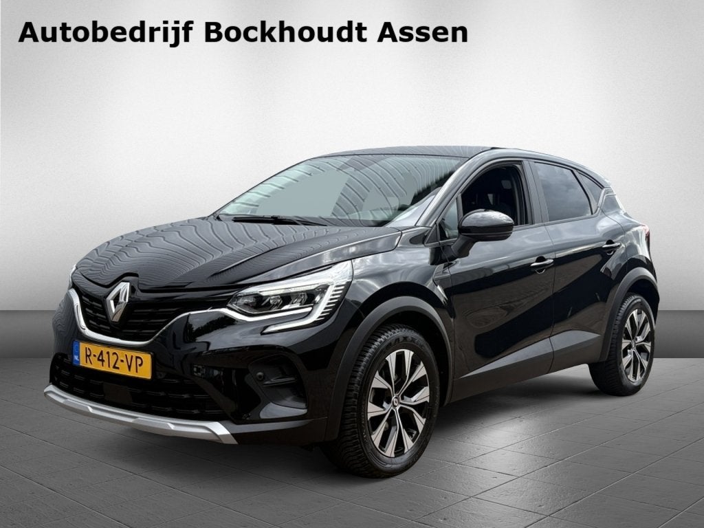 Renault Captur 1.0 TCe 90 Evolution | Pack Look | Pack Techn, Auto's, Stof, Gebruikt, 635 kg, Zwart