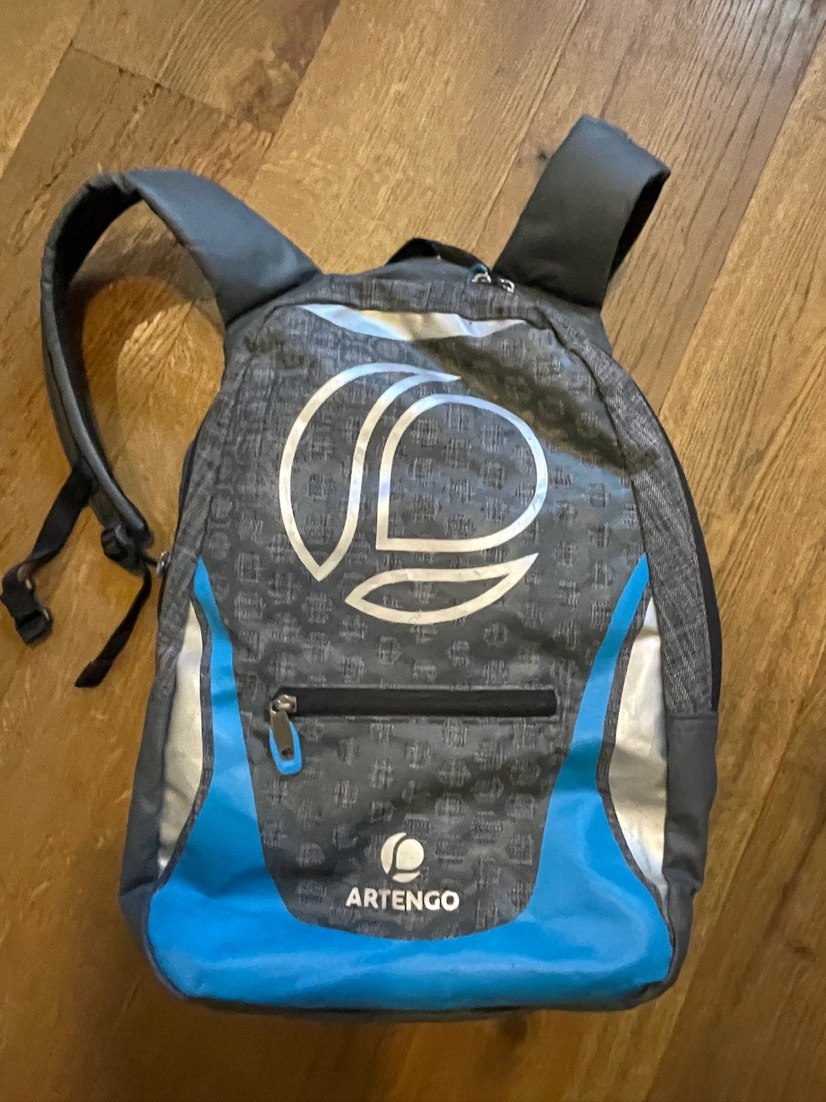 Decathlon artengo tennis rugzak zeer netjes antraciet blauw, Ophalen of Verzenden, Zo goed als nieuw, Tas, Overige merken