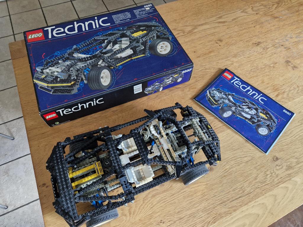 LEGO 8880 Super car, Kinderen en Baby's, Speelgoed | Duplo en Lego, Ophalen, Gebruikt, Lego, Technic