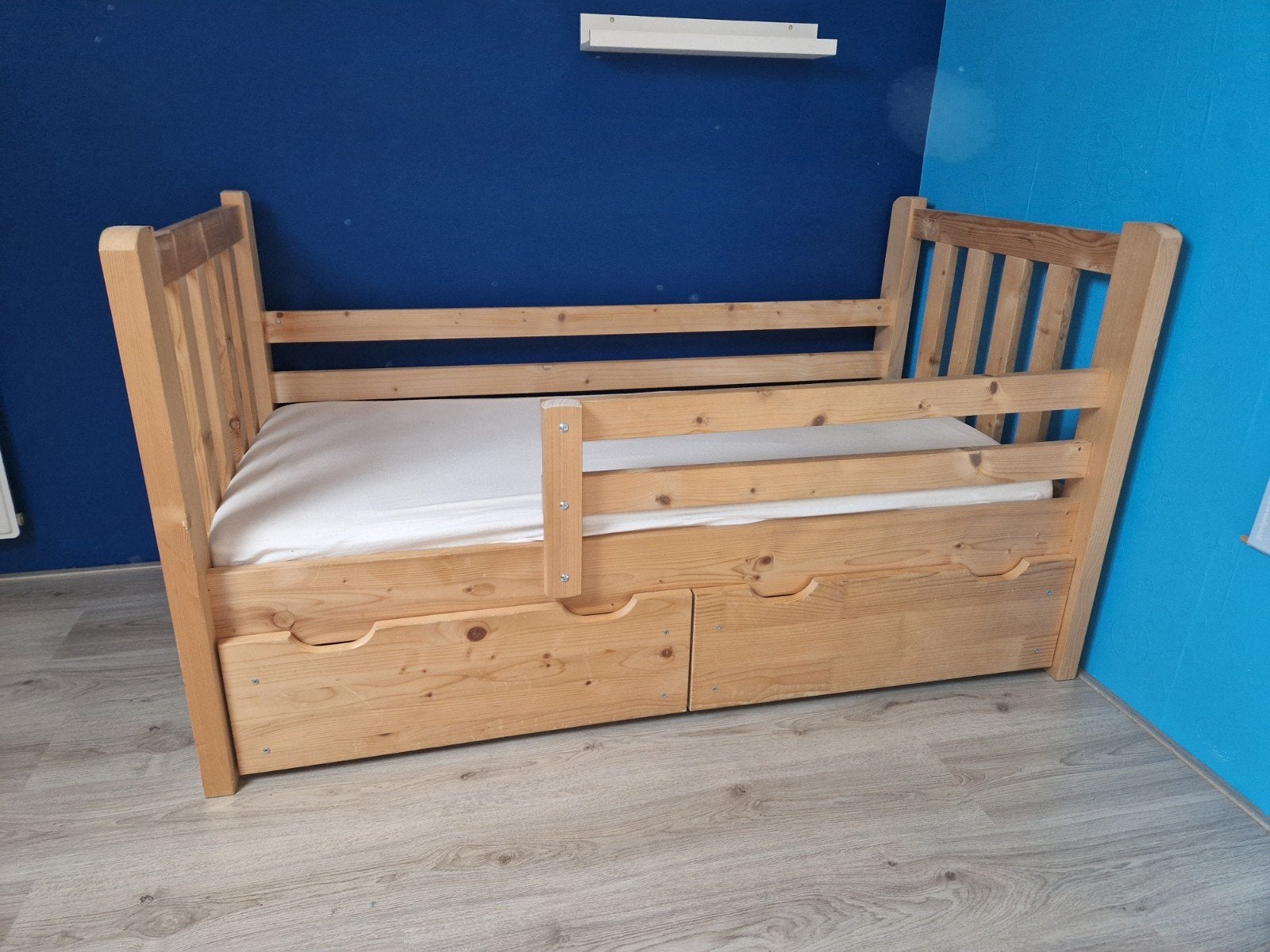 juniorbed compleet: met matras, dekbed en beddengoed, Ophalen, 140 tot 160 cm, 70 tot 85 cm, Matras