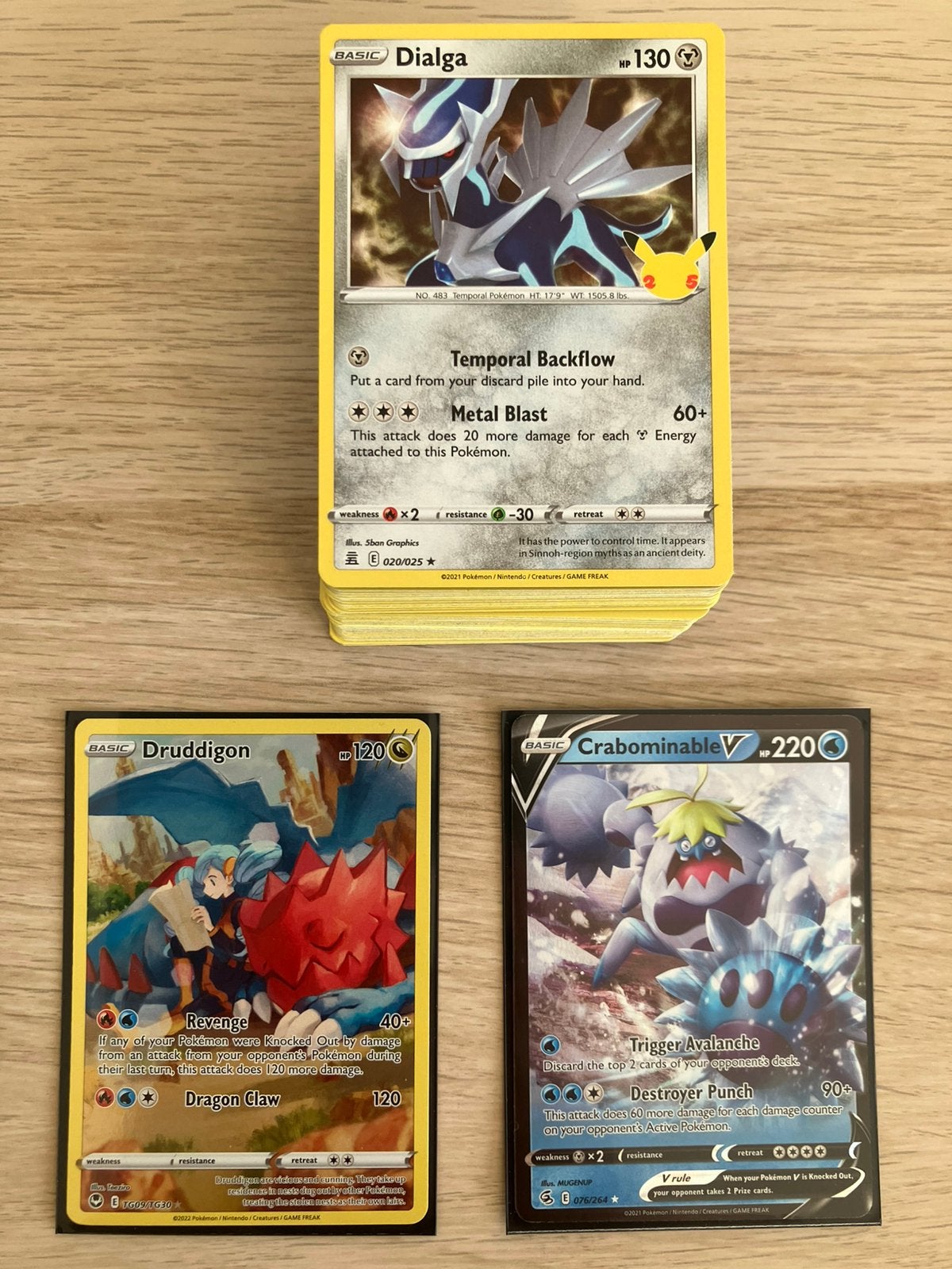 KADO TIP Set van 100 verschillende originele Pokemon kaarten, Ophalen of Verzenden, Zo goed als nieuw, Meerdere kaarten, Foil