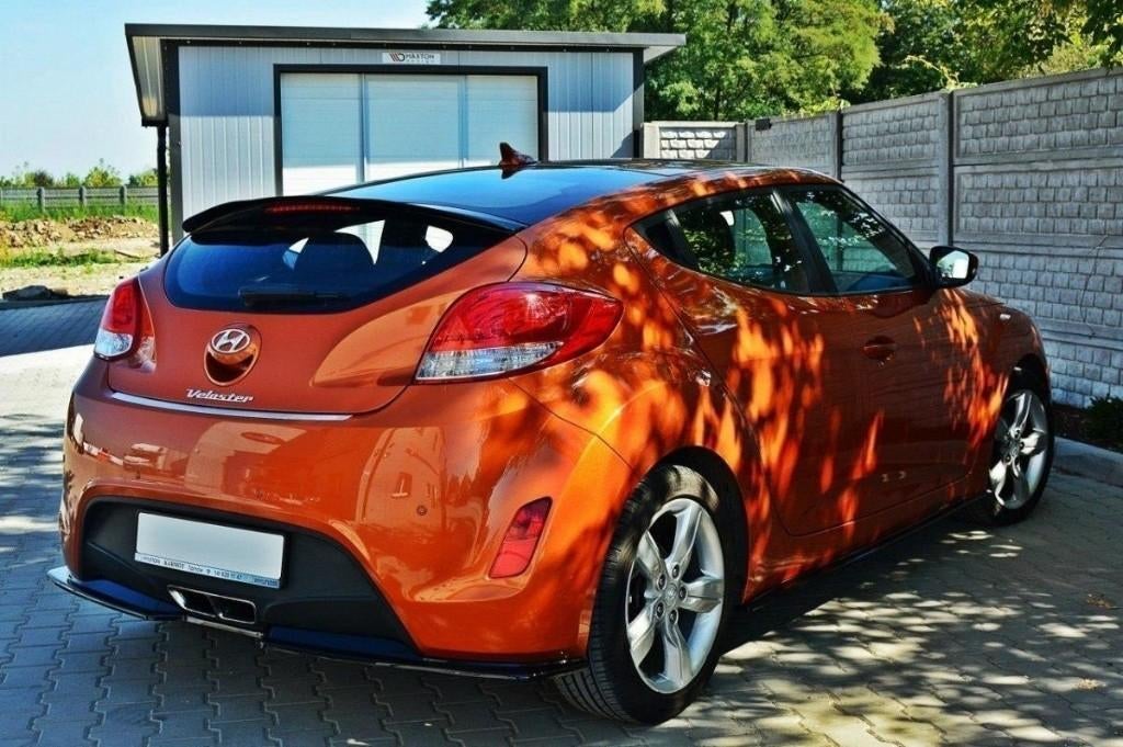 Voorlip sideskirt spoiler splitter - Hyundai Veloster 11-18, Ophalen of Verzenden