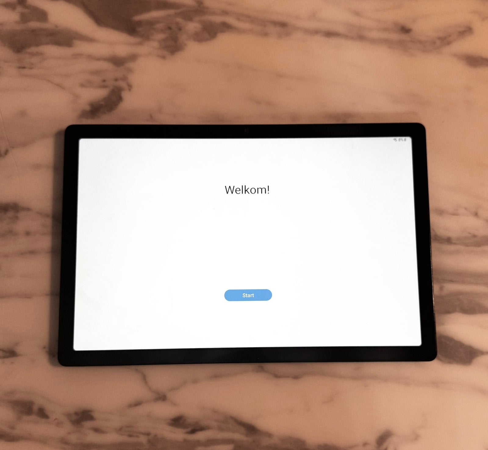 Nieuw refurbished Samsung galaxy tab a8 met hoesje, Computers en Software, Android Tablets, 10 inch, Refurbished, Ophalen of Verzenden