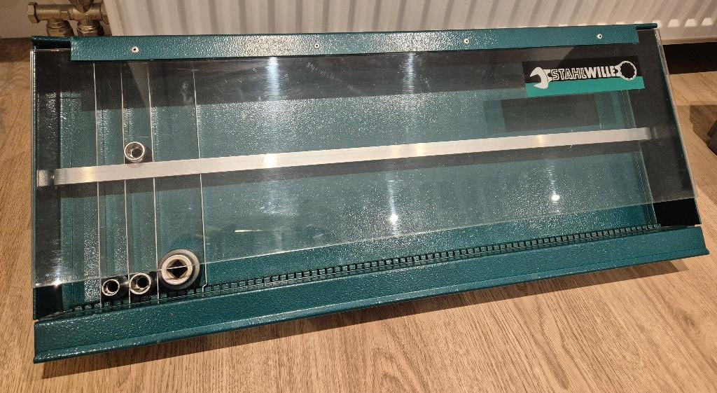 Stahlwille winkeldisplay doppen assortiment kast, Ophalen of Verzenden