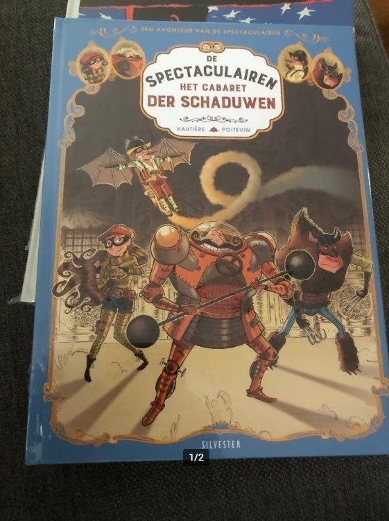 De spectaculairen het cabaret der schaduwen r1, Boeken, Eén stripboek, Ophalen of Verzenden, Zo goed als nieuw