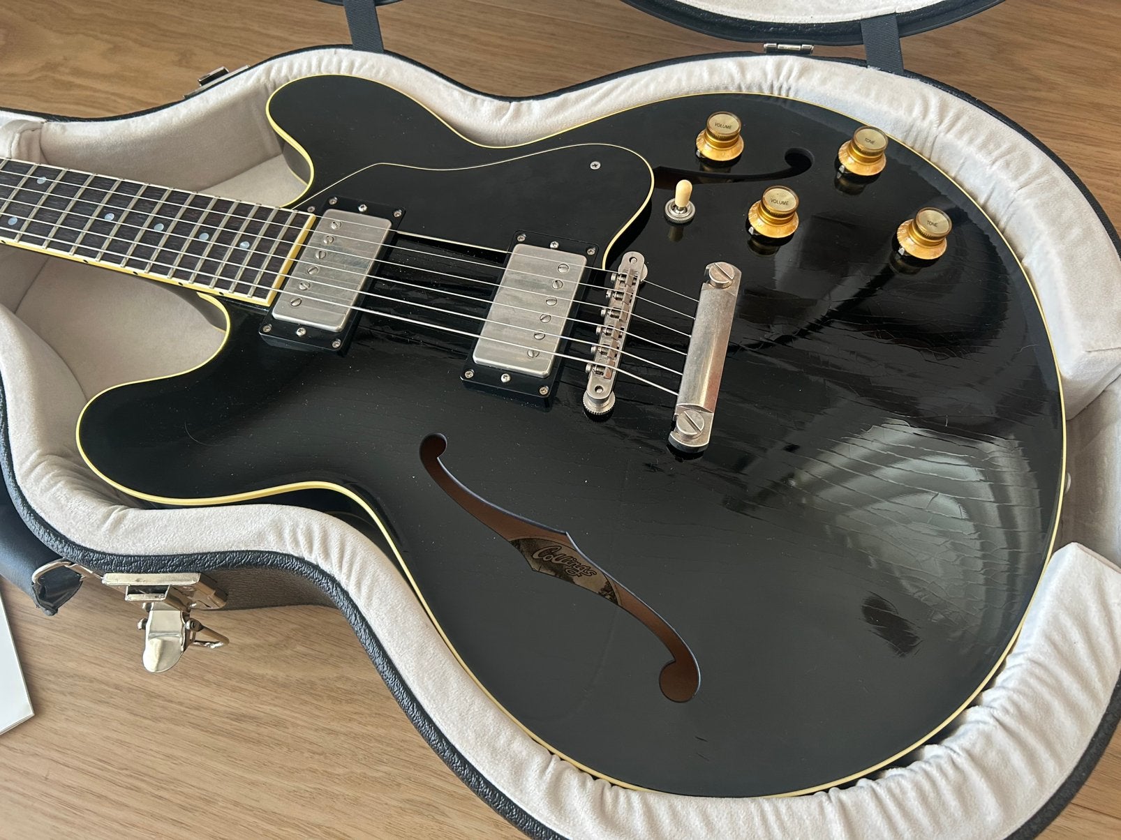 Collings I-35LC Vintage Jet Black 2025, Muziek en Instrumenten, Snaarinstrumenten | Gitaren | Elektrisch, Ophalen of Verzenden