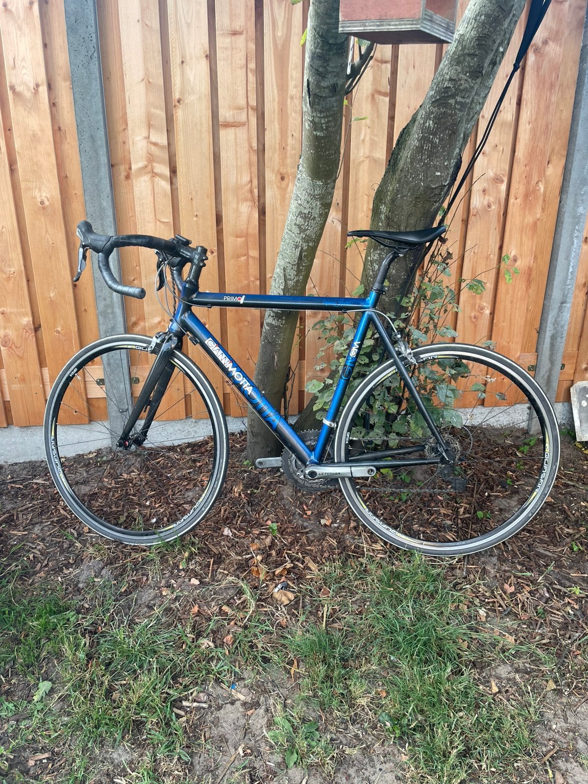Gianni Motta racefiets met Ultegra onderdelen, Gebruikt, Meer dan 20 versnellingen, 53 tot 57 cm, Ophalen