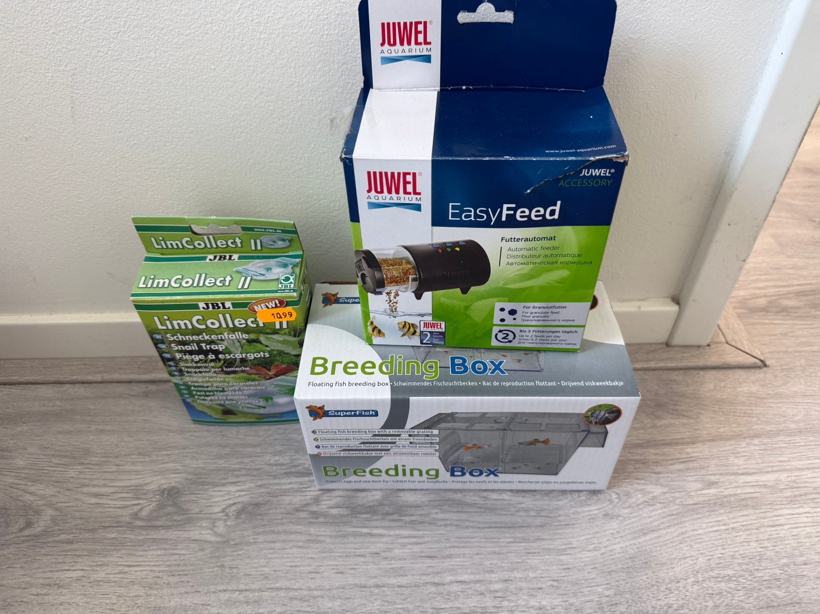 Superfish breedingbox / juwel easyfeed / snail trap, Dieren en Toebehoren, Vissen | Aquaria en Toebehoren, Ophalen, Zo goed als nieuw